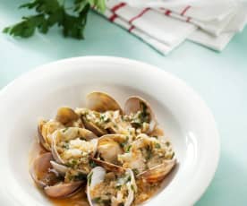 Clams marinières