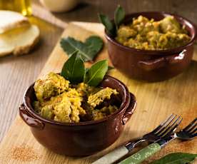 Goulash di pollo in Cottura Lenta