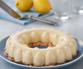 Pastel de limón con galletas