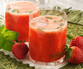 Mojito de fresas