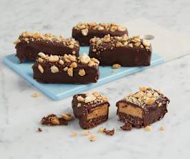 Frozen Chocolate Peanut Butter Bars