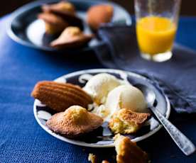 Madeleines au miel