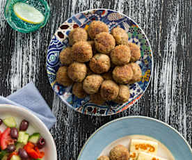 Greek Lamb Meatballs (Keftethes)