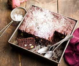 Brownie à la betterave