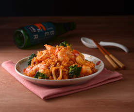 茄汁海鮮拌炒飯