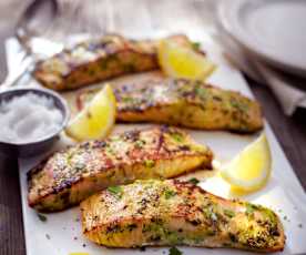 Lemon Garlic Salmon