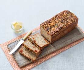 Bezlepkový chléb se sušenými rajčaty