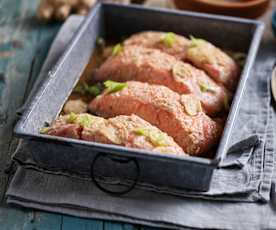 Salmón teriyaki al vacío