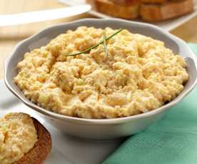 Vaječná pomazánka s cibulí