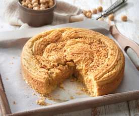 Crostata di frolla montata alle nocciole