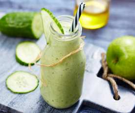 Gaspacho concombre et pomme