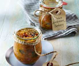 Chutney de courge et d'abricots