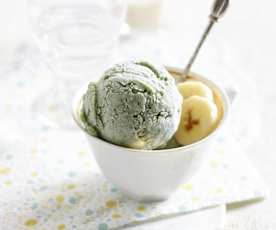 Sorbet banane-spiruline