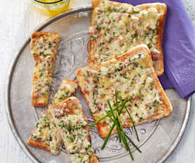 Flammkuchen-Toast