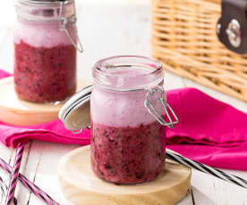 Smoothie ai due colori