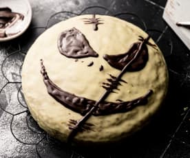 Pastel de Halloween Jack Skellington