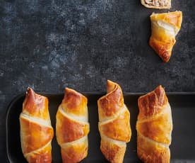 Croissants au jambon