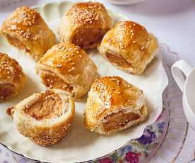 Summer sausage rolls