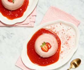 Strawberry Panna Cotta