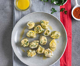 Involtini di porri e ceci