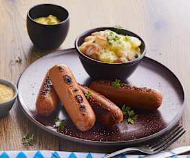 Bratwurst con insalata di patate