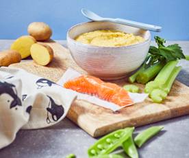 Grundrezept Gemüse-Kartoffel-Fleisch-Brei (für den 6. bzw. 7./8.Monat)