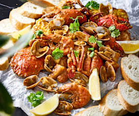 Steamed Seafood Feast