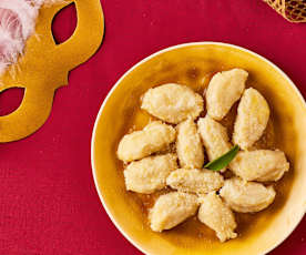 Gnocchi con la "fioreta"