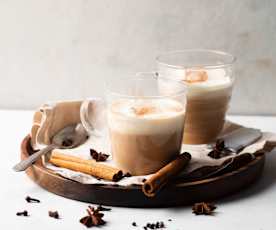 Chai latte au potiron