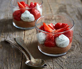 Cheesecake salata alle fragole