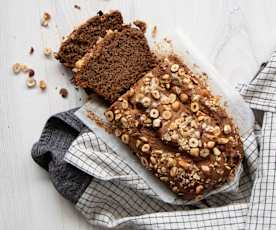 Hazelnut banana bread 