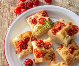 Domatesli Focaccia