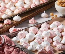 Aquafaba Meringue Star Cookies