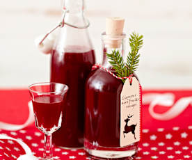 Liqueur aux fruits rouges