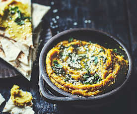 Dip de lentilles corail