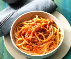 Bucatini all'amatriciana