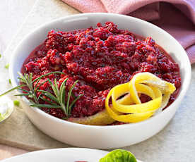 Rote-Bete-Birnen-Salat