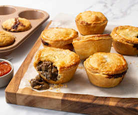 Aussie meat pies