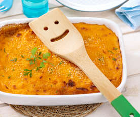 Hachis parmentier à la carotte