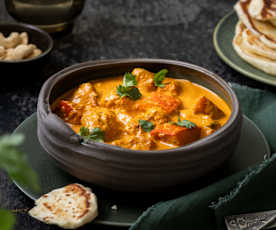 Maślany kurczak (Butter chicken) z dynią