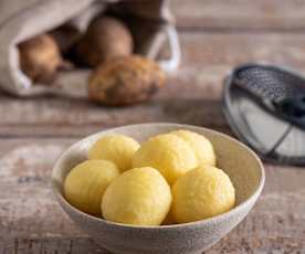 Loupání brambor (s krytem mixovacích nožů 2v1)