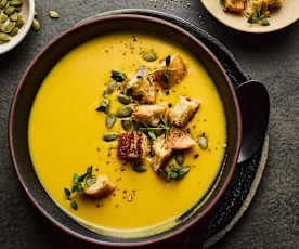 Bal Kabağı Çorbası