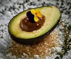 巧克力牛油果汤圆