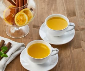 Tisana detox all'arancia e cannella