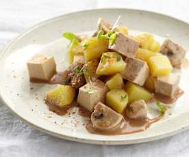 Tofu-Kartoffel-Topf