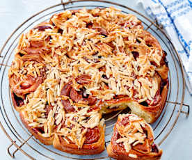 Zwetschgenschnecken mit Bienenstichkruste