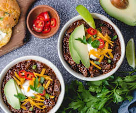 Keto Beef Chili 