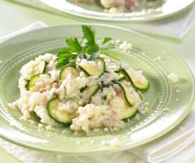 Risotto mit Zucchini