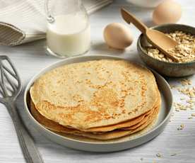 Palatschinken aus Haferflocken (glutenfrei)