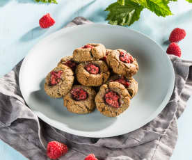 Himbeer-Mohn- Cookies